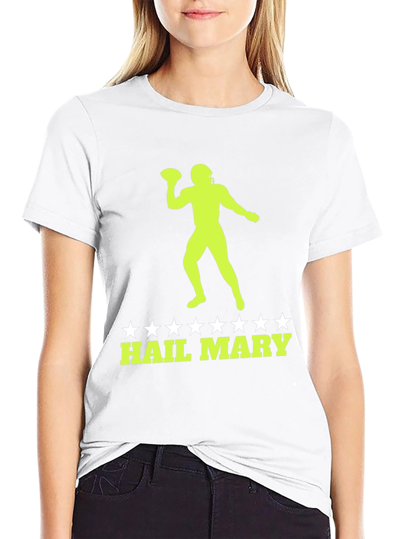 Hail Mary Football T-Shirt - Graphic Tee