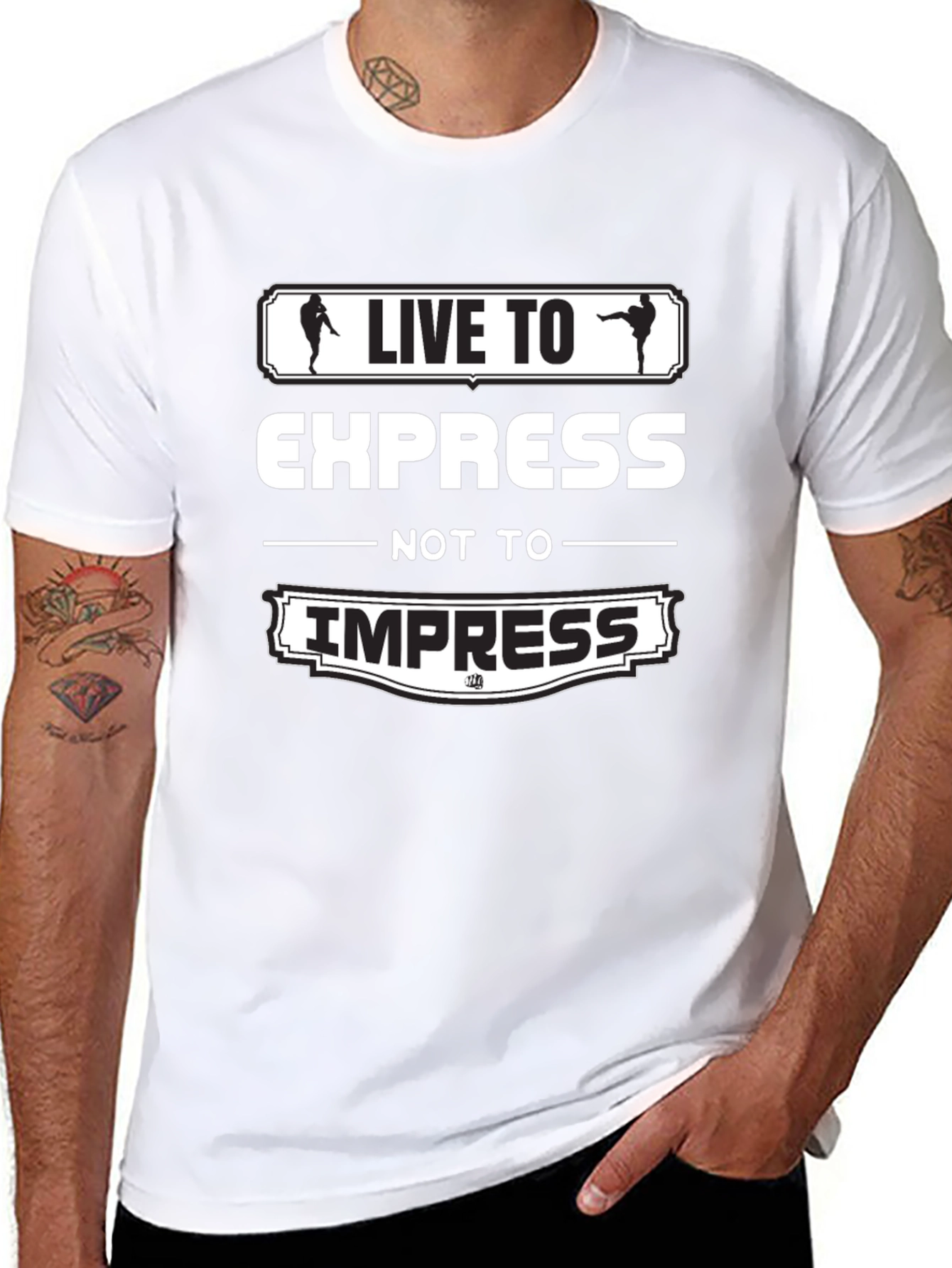 Live to Express Graphic Tee
