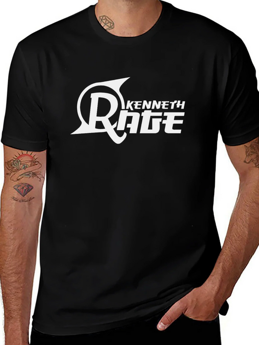 Kenneth Rage Black T-Shirt | Stylish Graphic Tee
