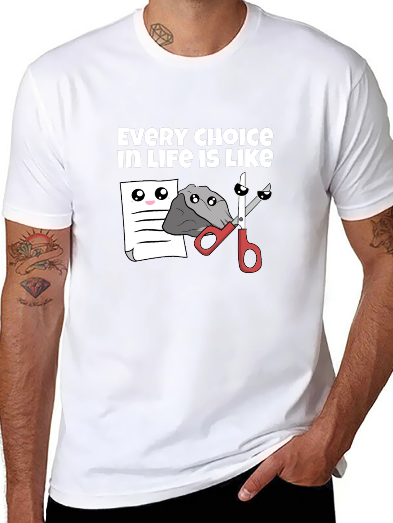 Every Choice Rock Paper Scissors T-Shirt