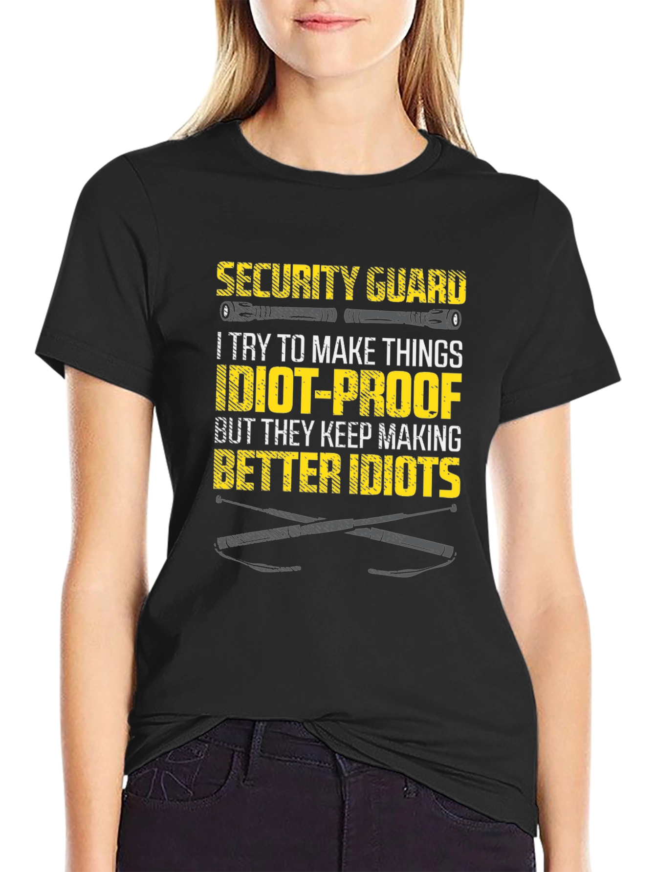 Security Guard Idiot-Proof T-Shirt