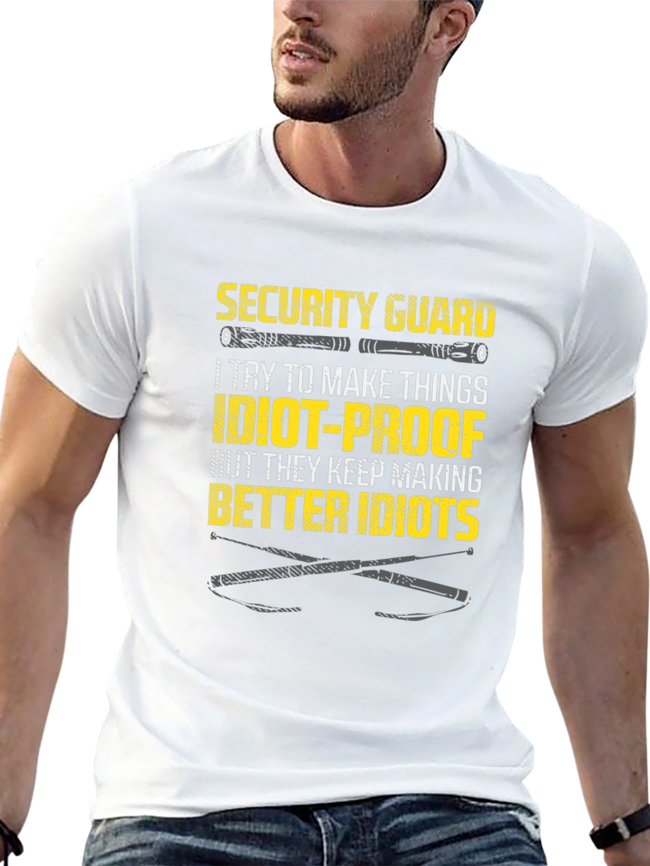Security Guard Idiot-Proof T-Shirt