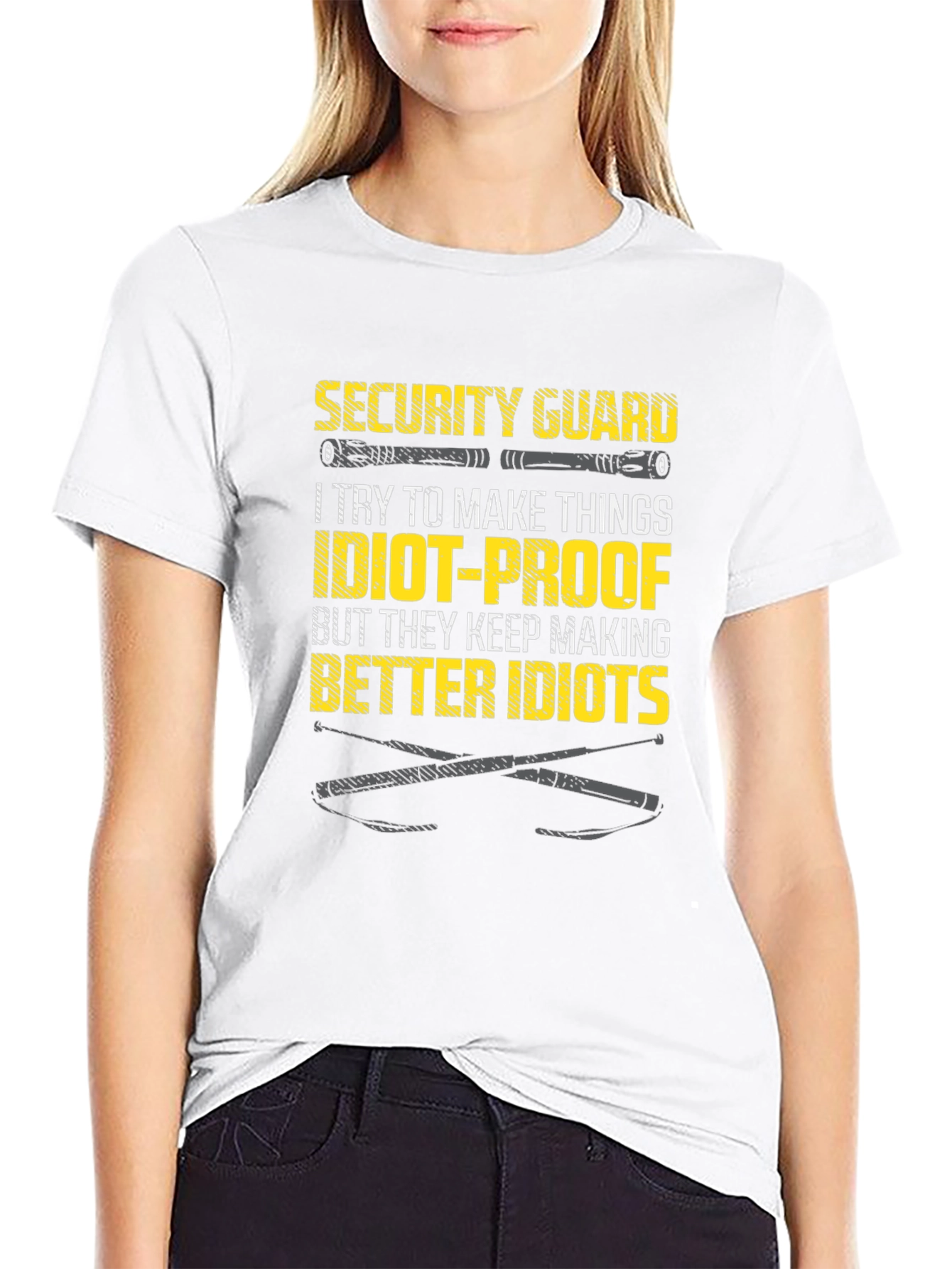 Security Guard Idiot-Proof T-Shirt