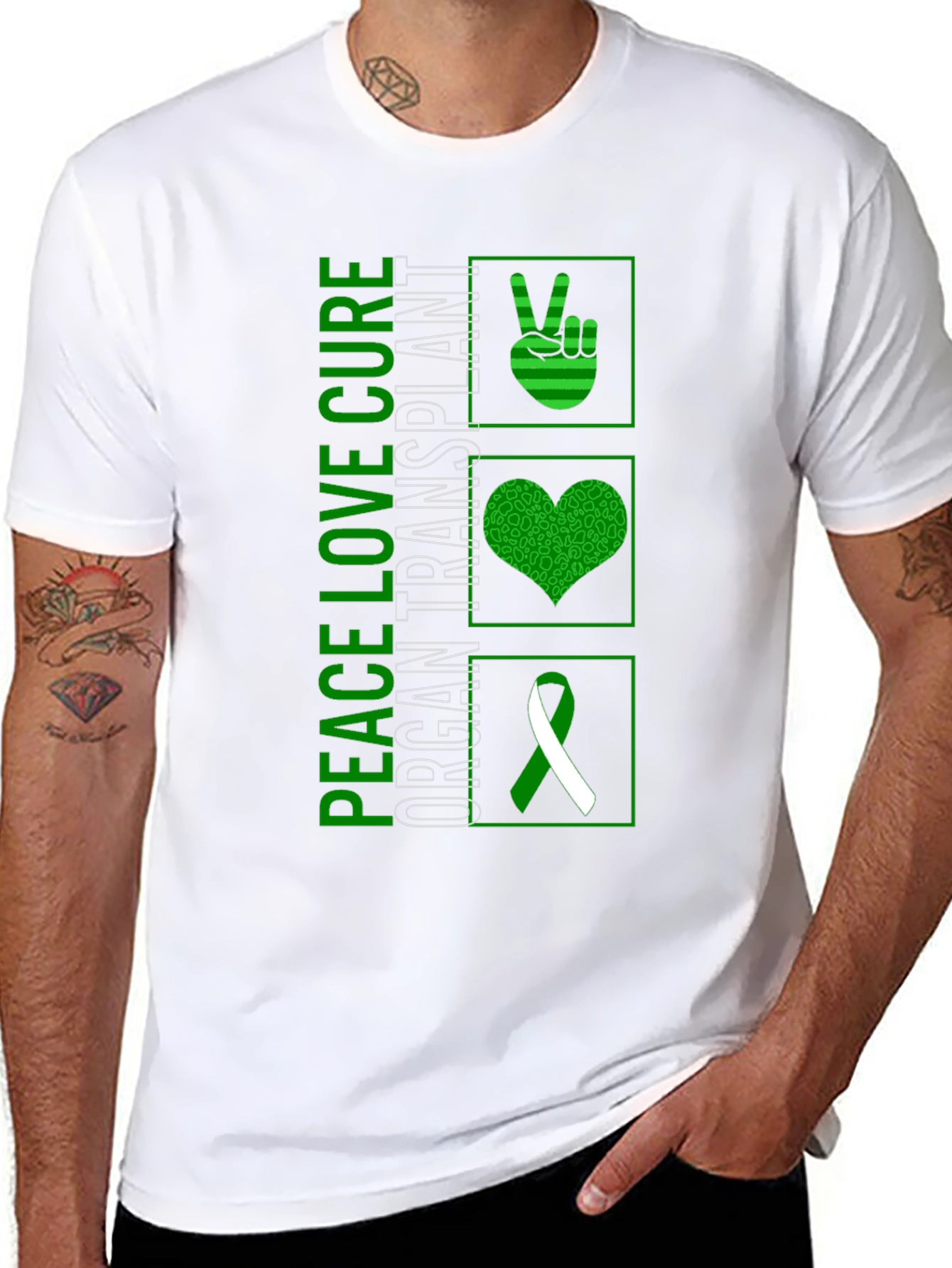Organ Transplant Awareness Graphic Tee