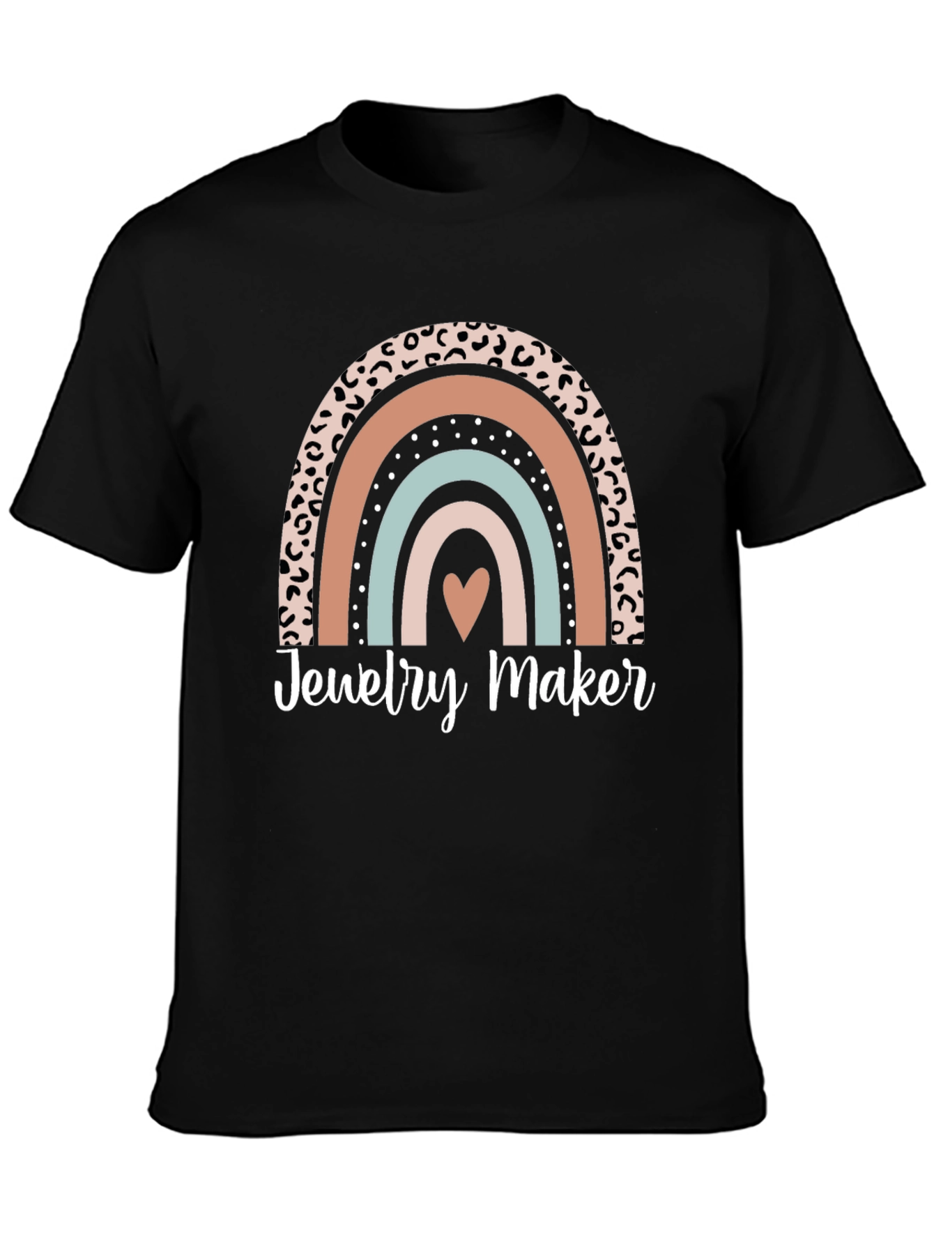 Jewelry Maker Rainbow Graphic Tee