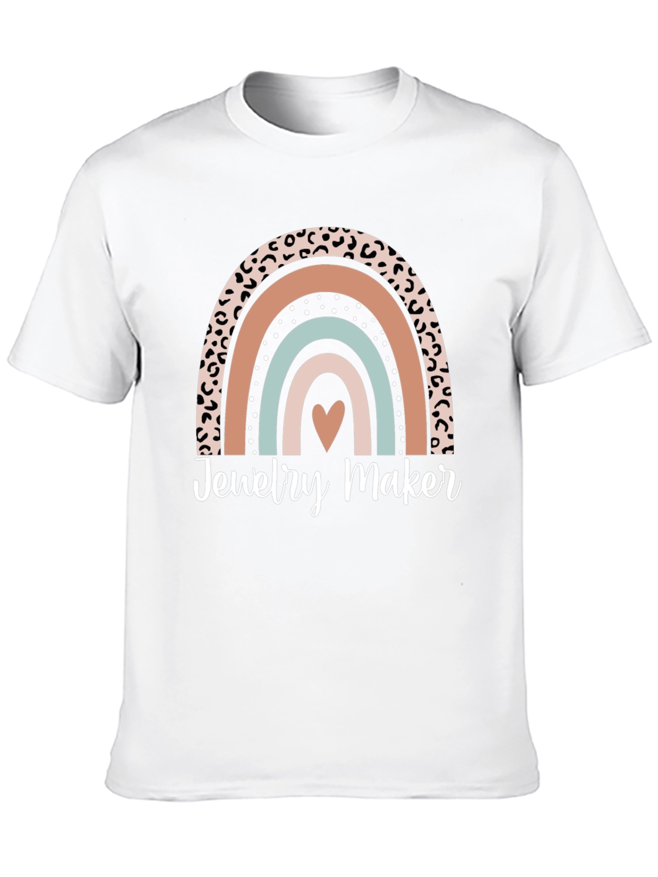 Jewelry Maker Rainbow Graphic Tee