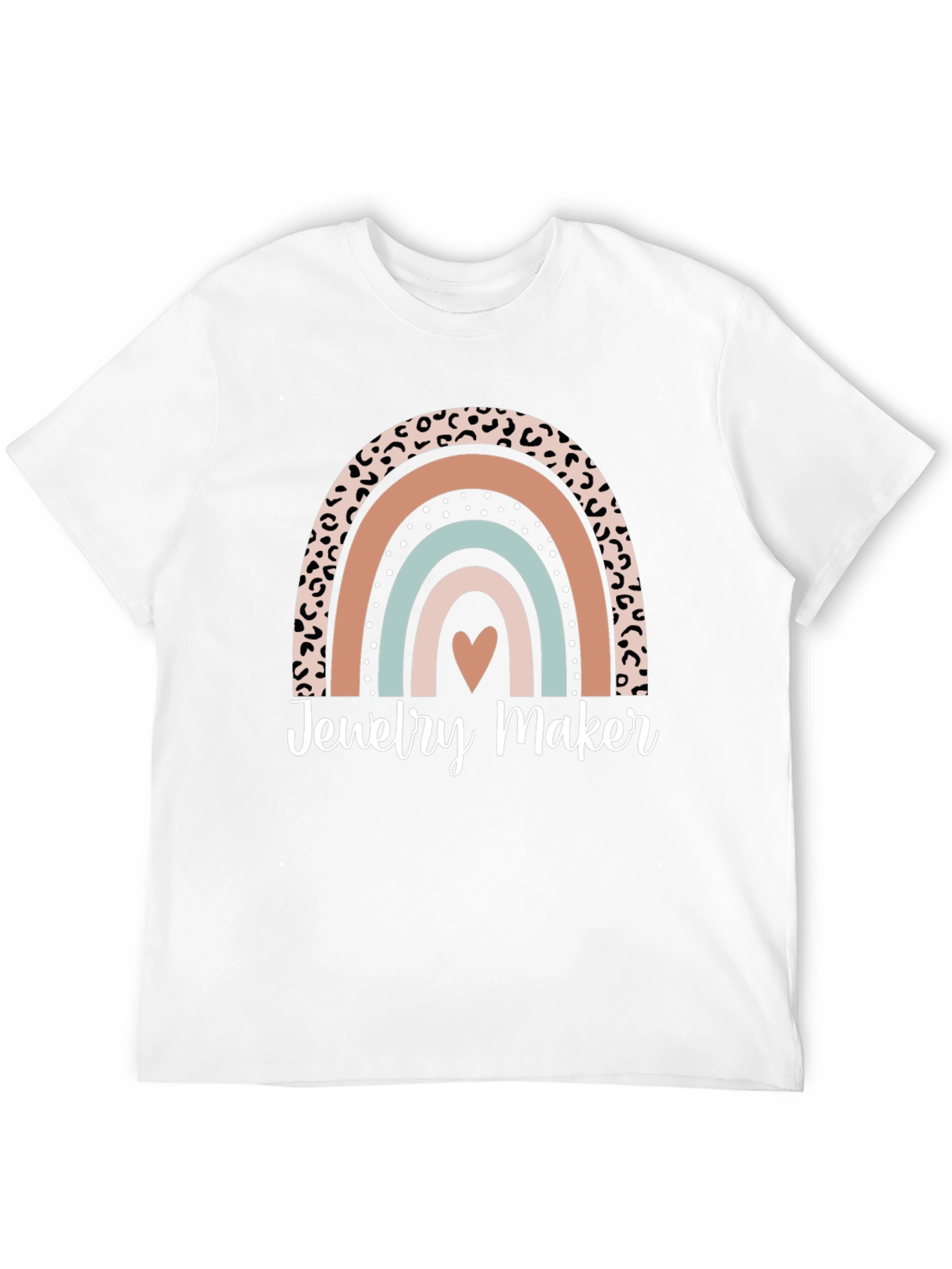 Jewelry Maker Rainbow Graphic Tee