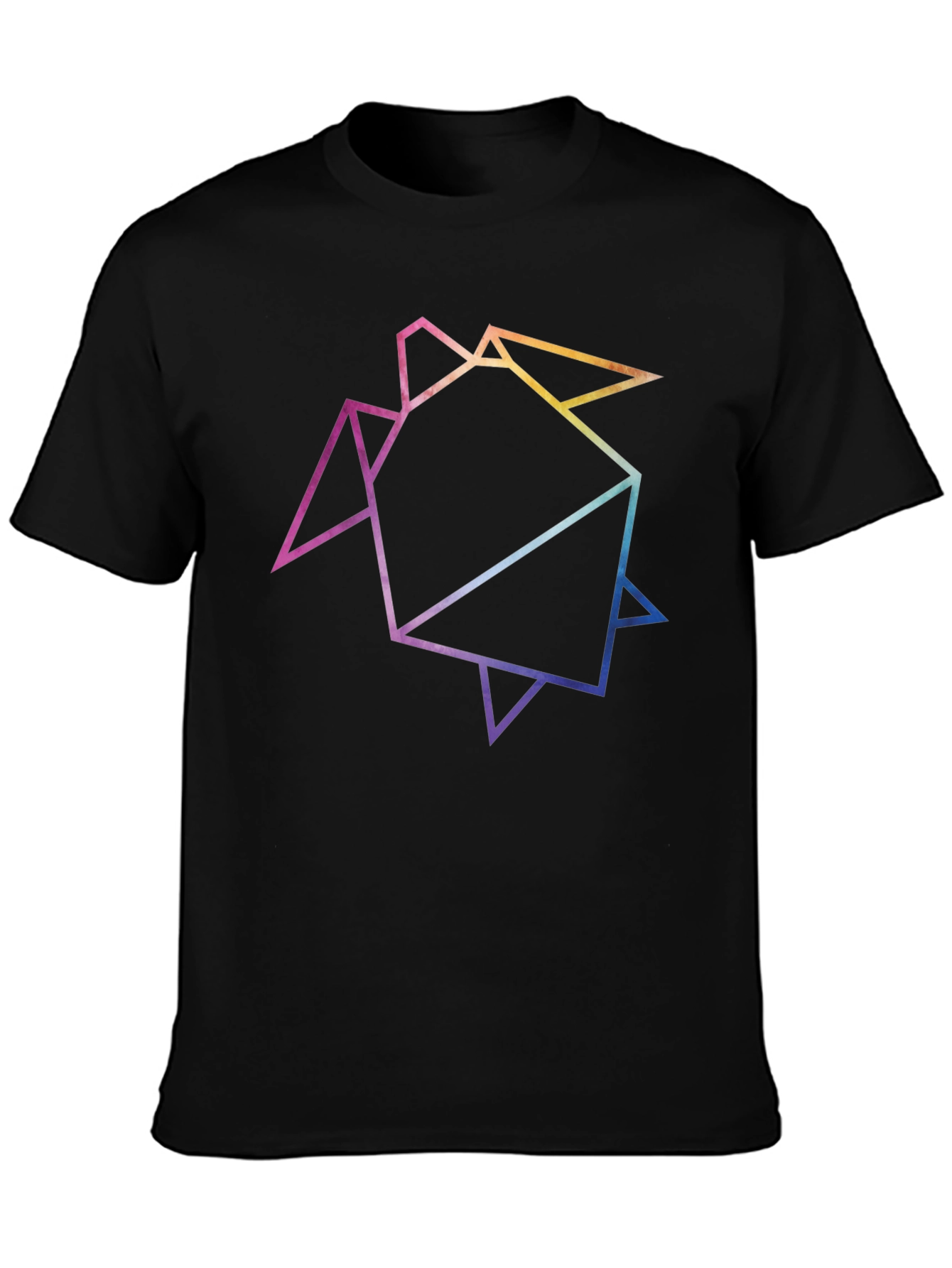 Geometric Turtle Graphic Tee - Stylish & Unique!