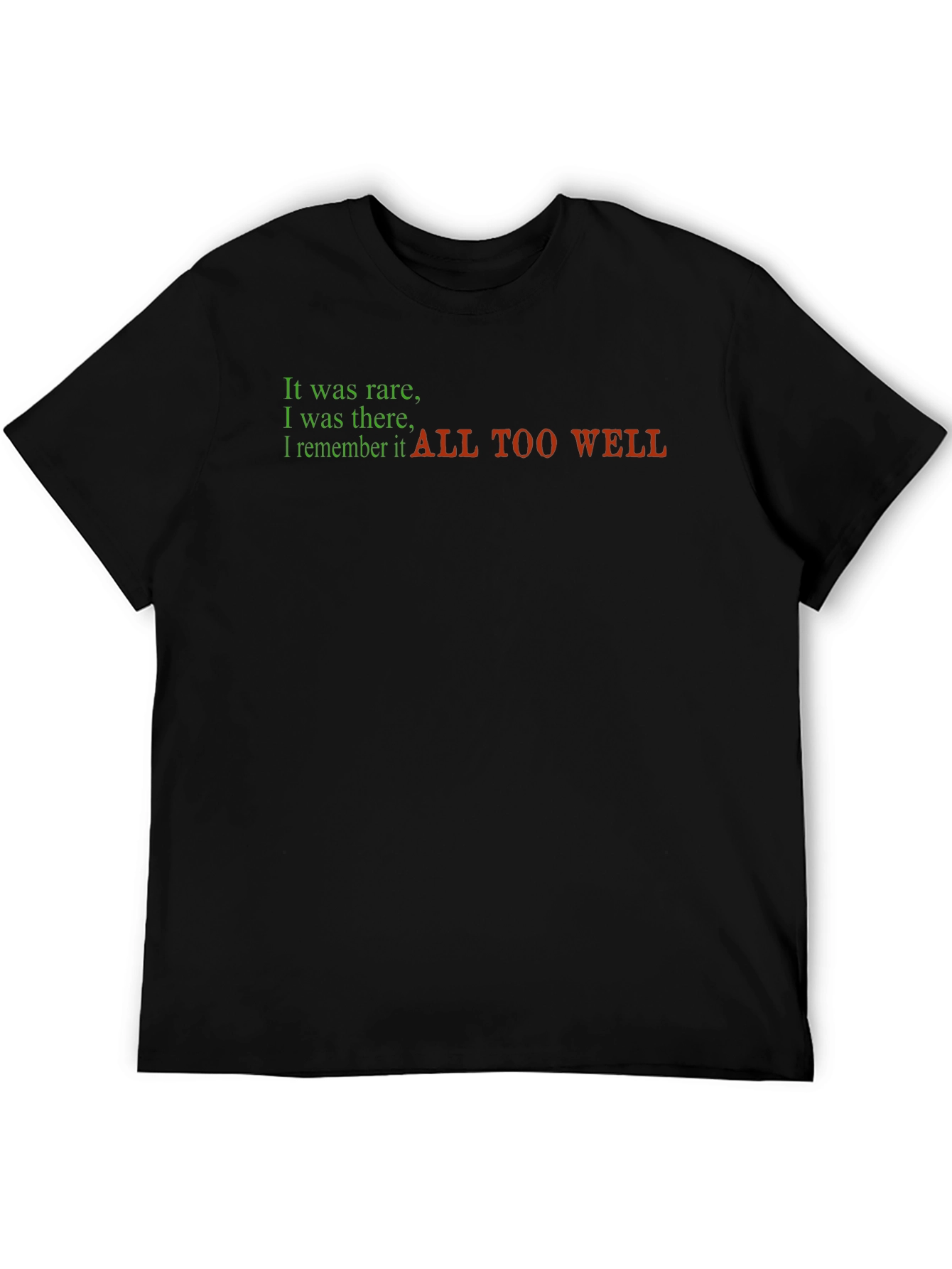 It Was Rare T-Shirt All Too Well Tee