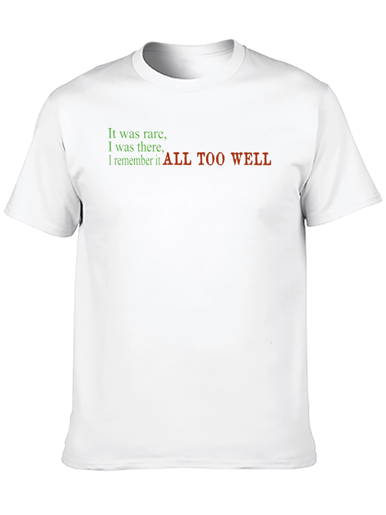 It Was Rare T-Shirt All Too Well Tee