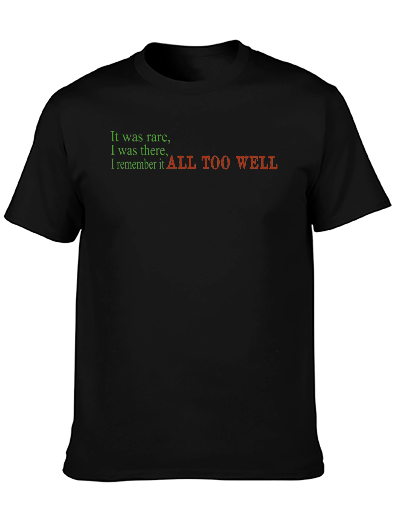 It Was Rare T-Shirt All Too Well Tee