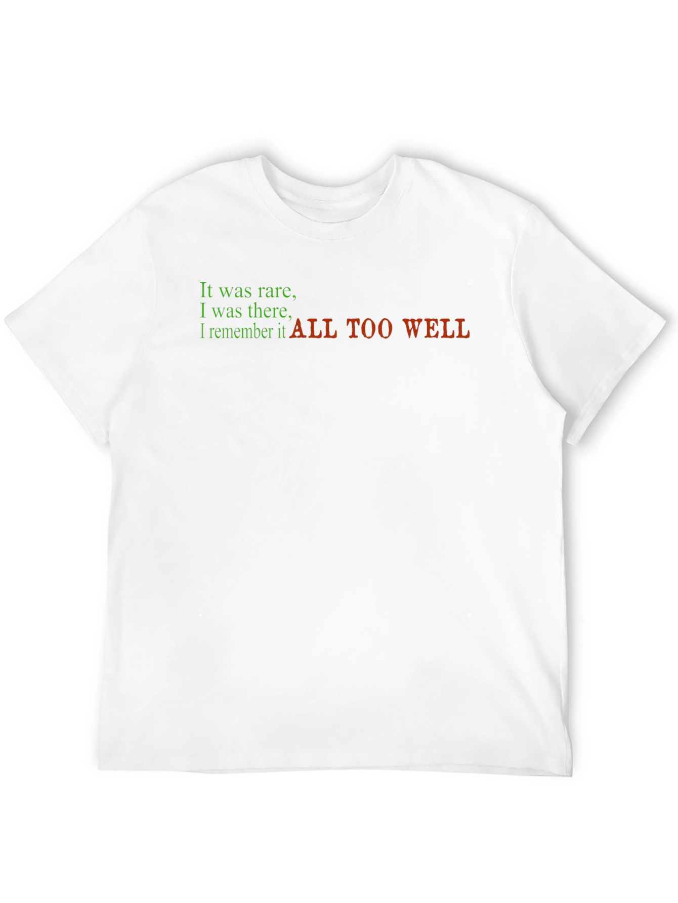 It Was Rare T-Shirt All Too Well Tee