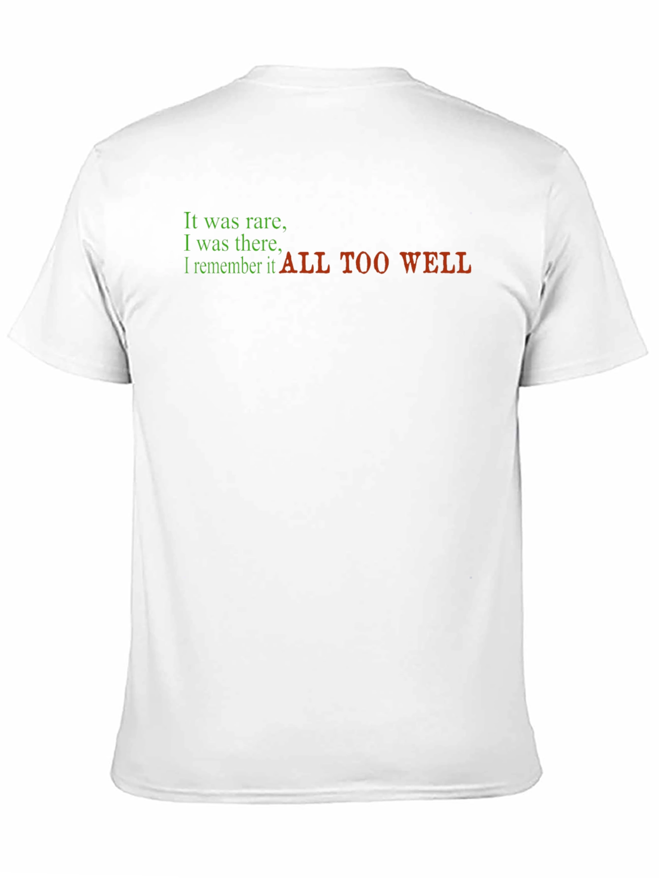It Was Rare T-Shirt All Too Well Tee