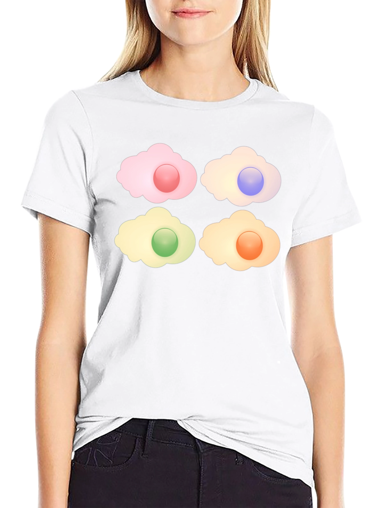 Cartoon Eggs T-Shirt