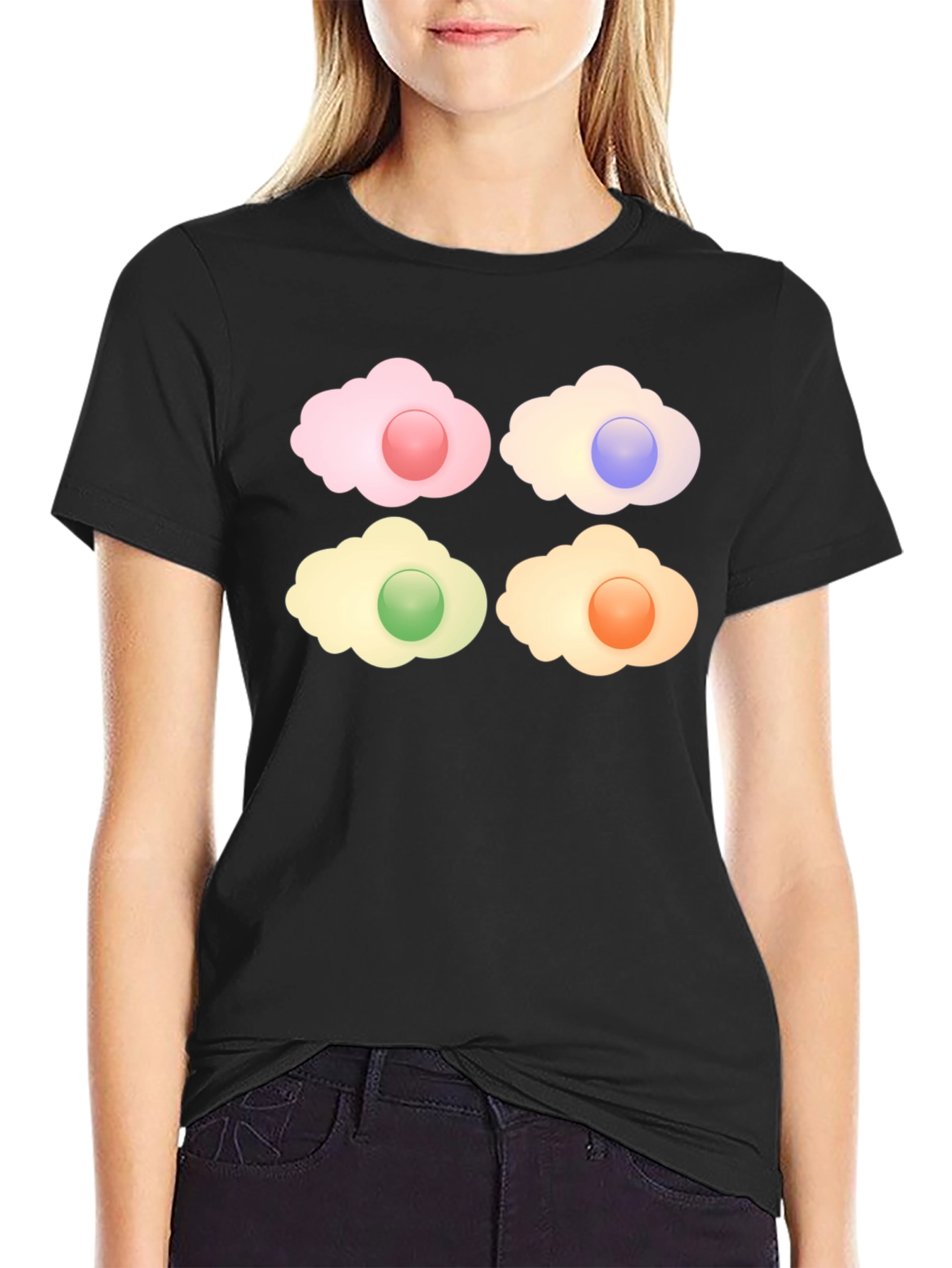 Cartoon Eggs T-Shirt