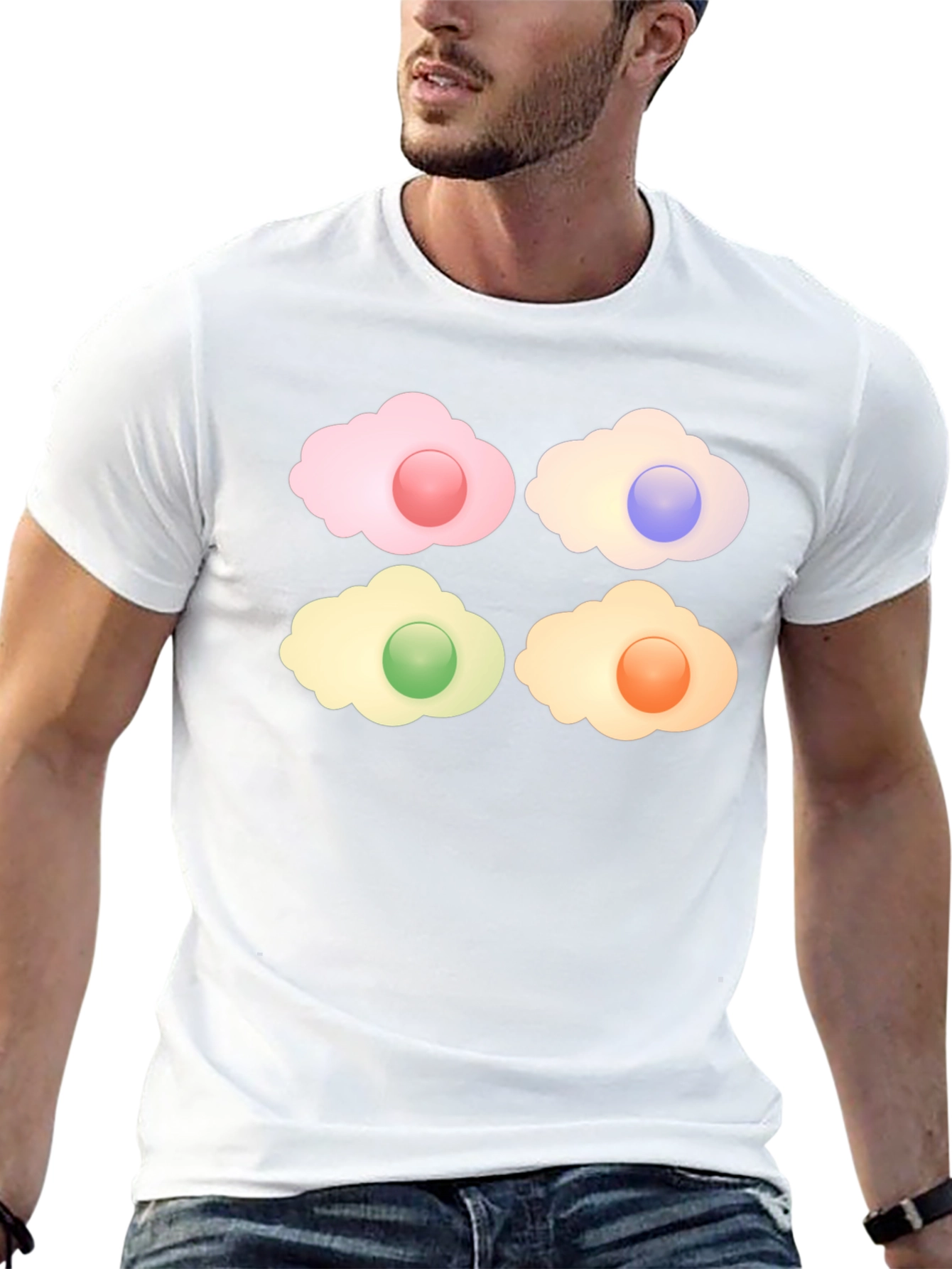 Cartoon Eggs T-Shirt