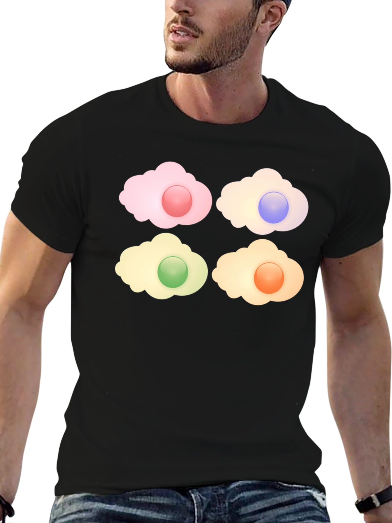 Cartoon Eggs T-Shirt