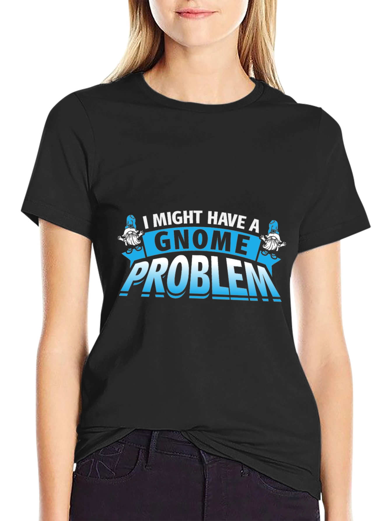 Gnome Problem T-Shirt - Funny Graphic Tee