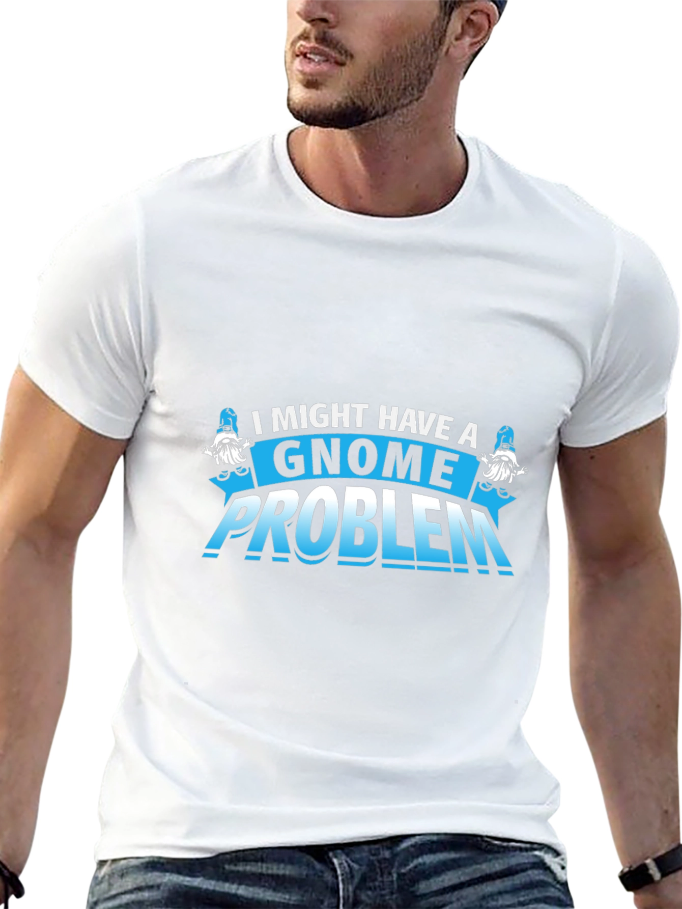 Gnome Problem T-Shirt - Funny Graphic Tee