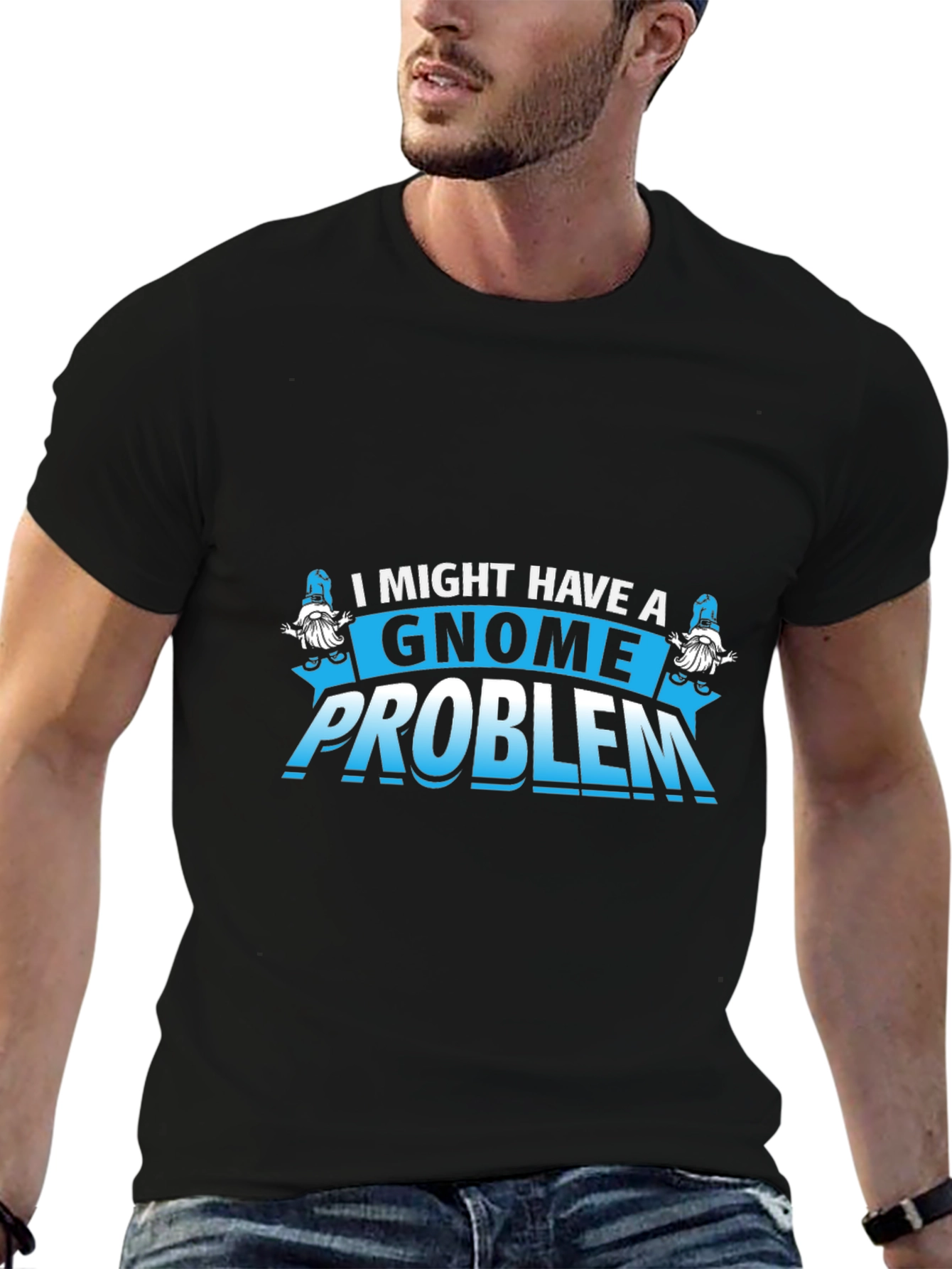 Gnome Problem T-Shirt - Funny Graphic Tee