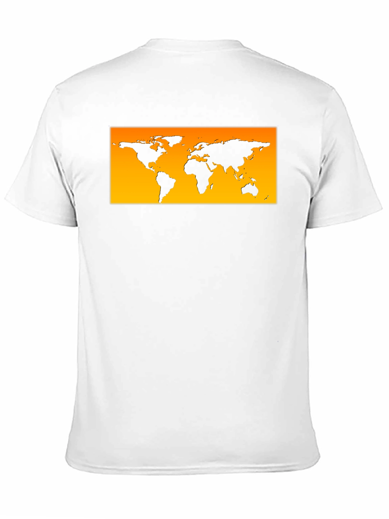 World Map Graphic Tee - Travel Style