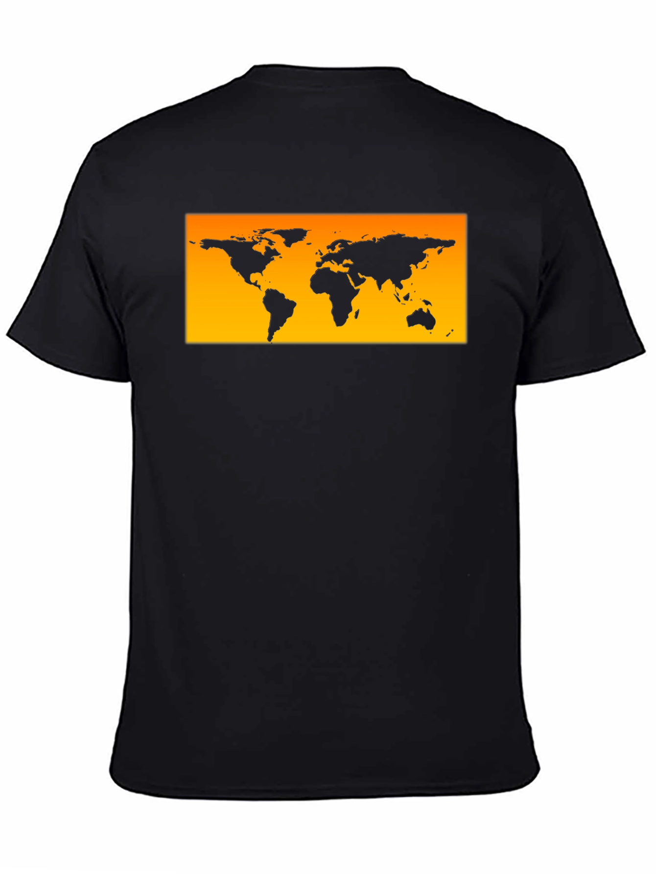 World Map Graphic Tee - Travel Style