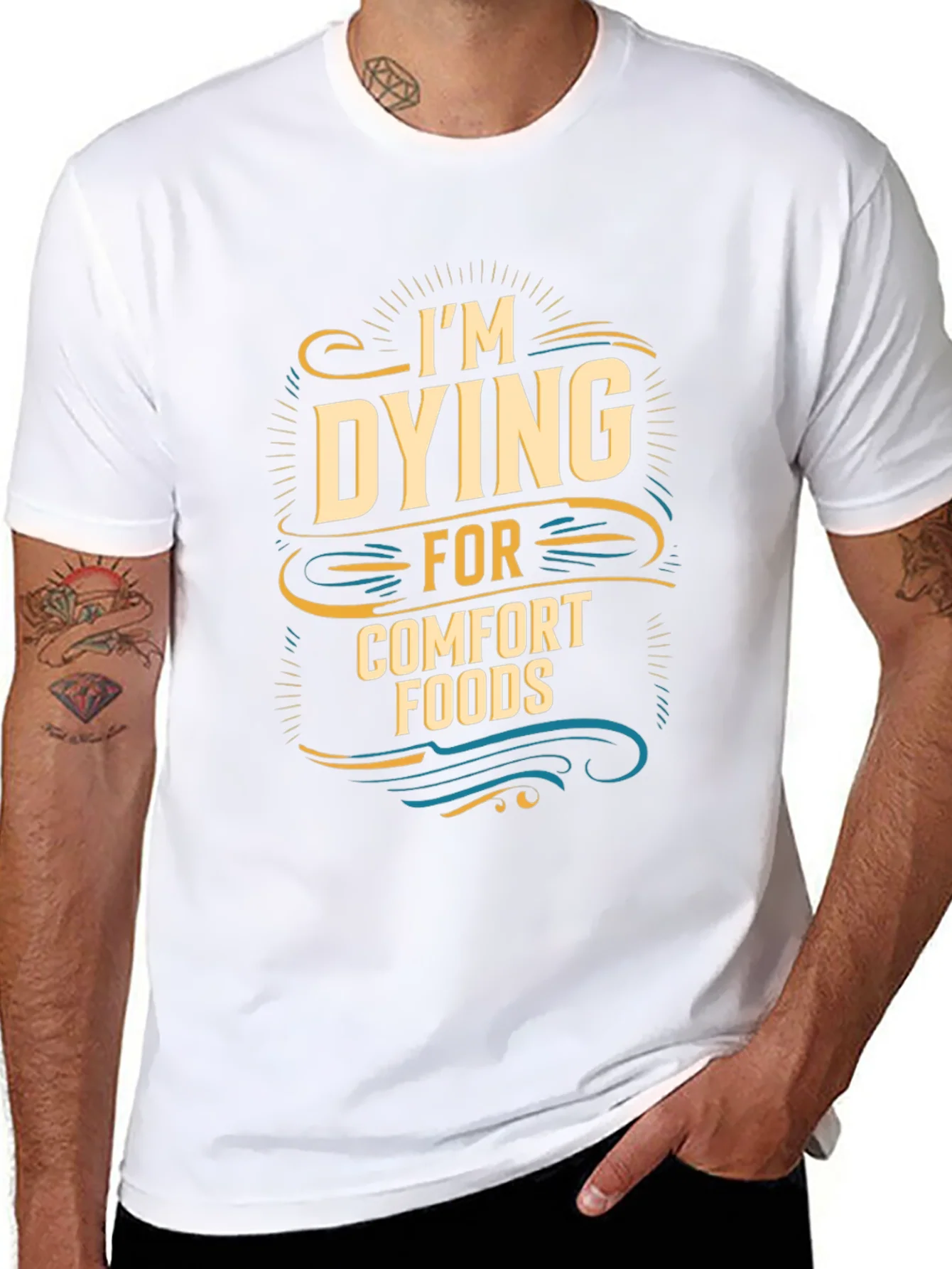 Im Dying for Comfort Foods Graphic Tee