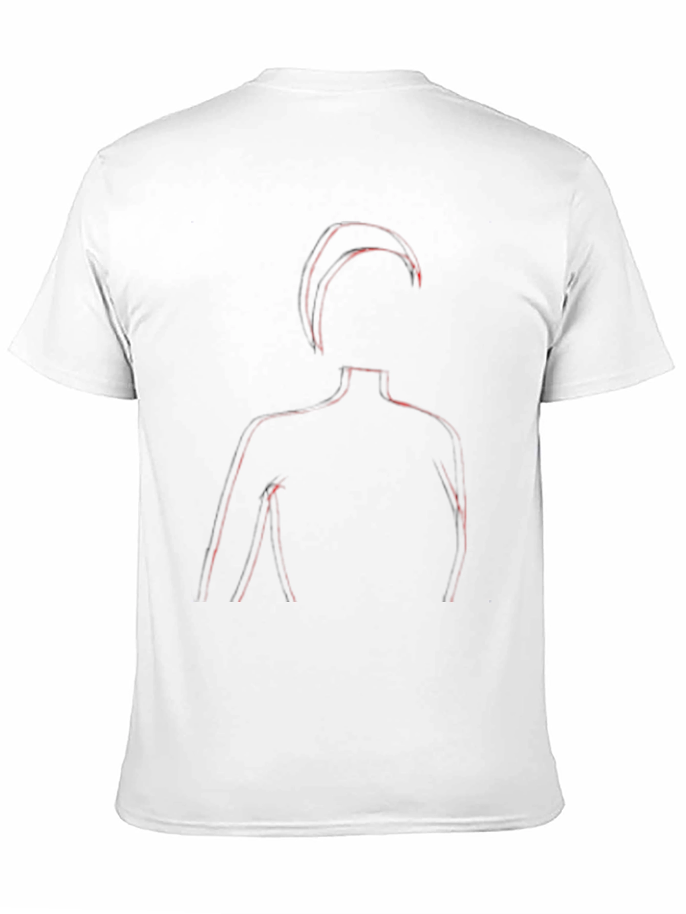 Silhouette T-Shirt - Edgy Modern Graphic Tee