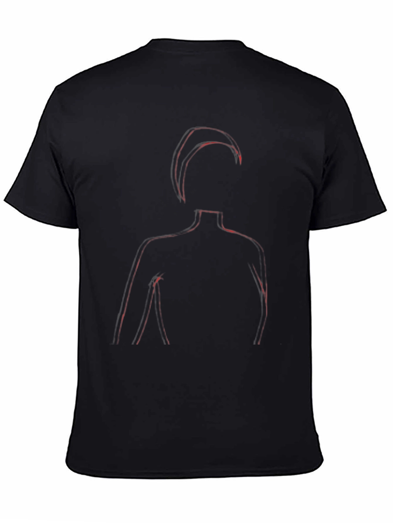 Silhouette T-Shirt - Edgy Modern Graphic Tee
