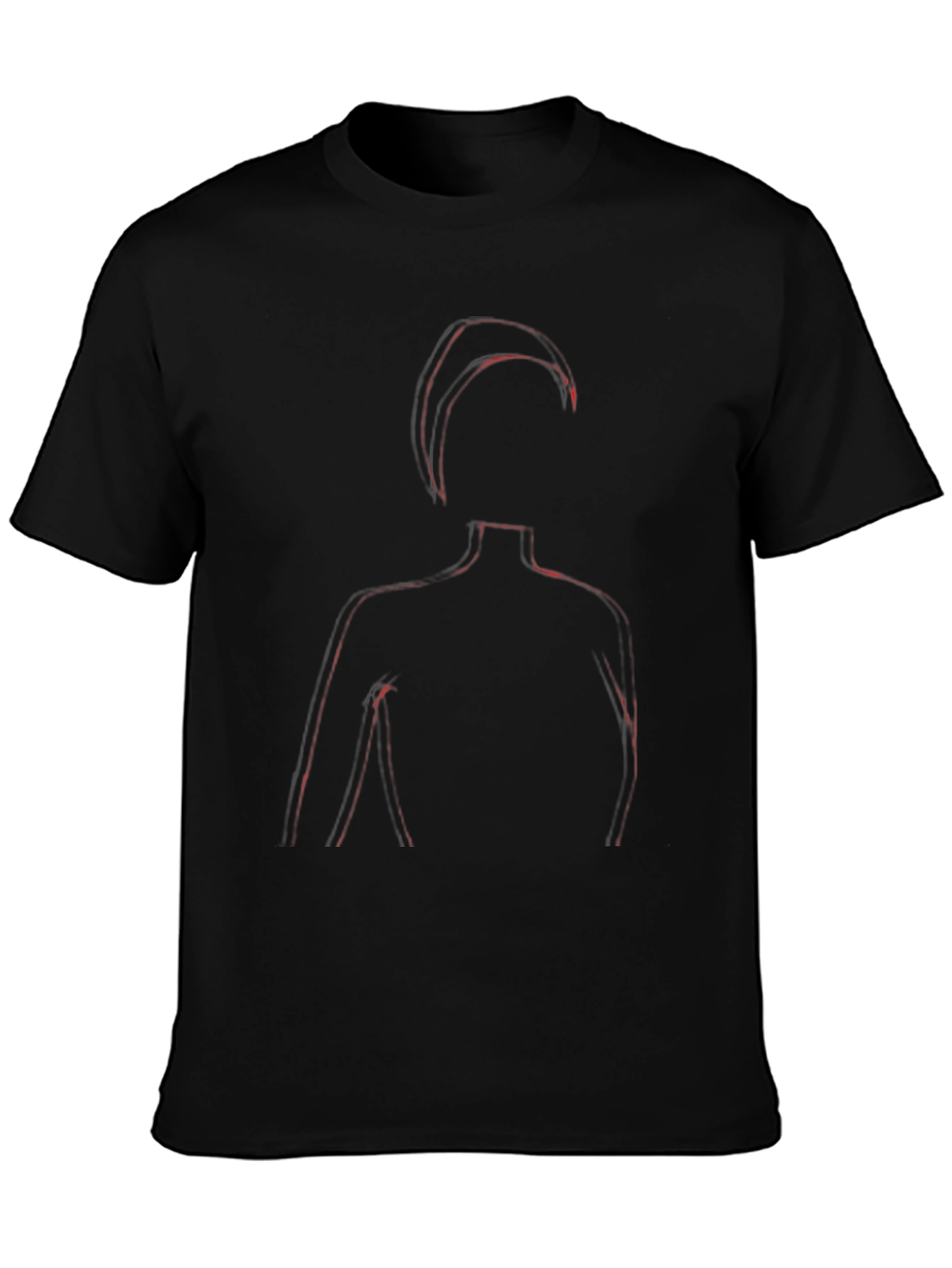 Silhouette T-Shirt - Edgy Modern Graphic Tee