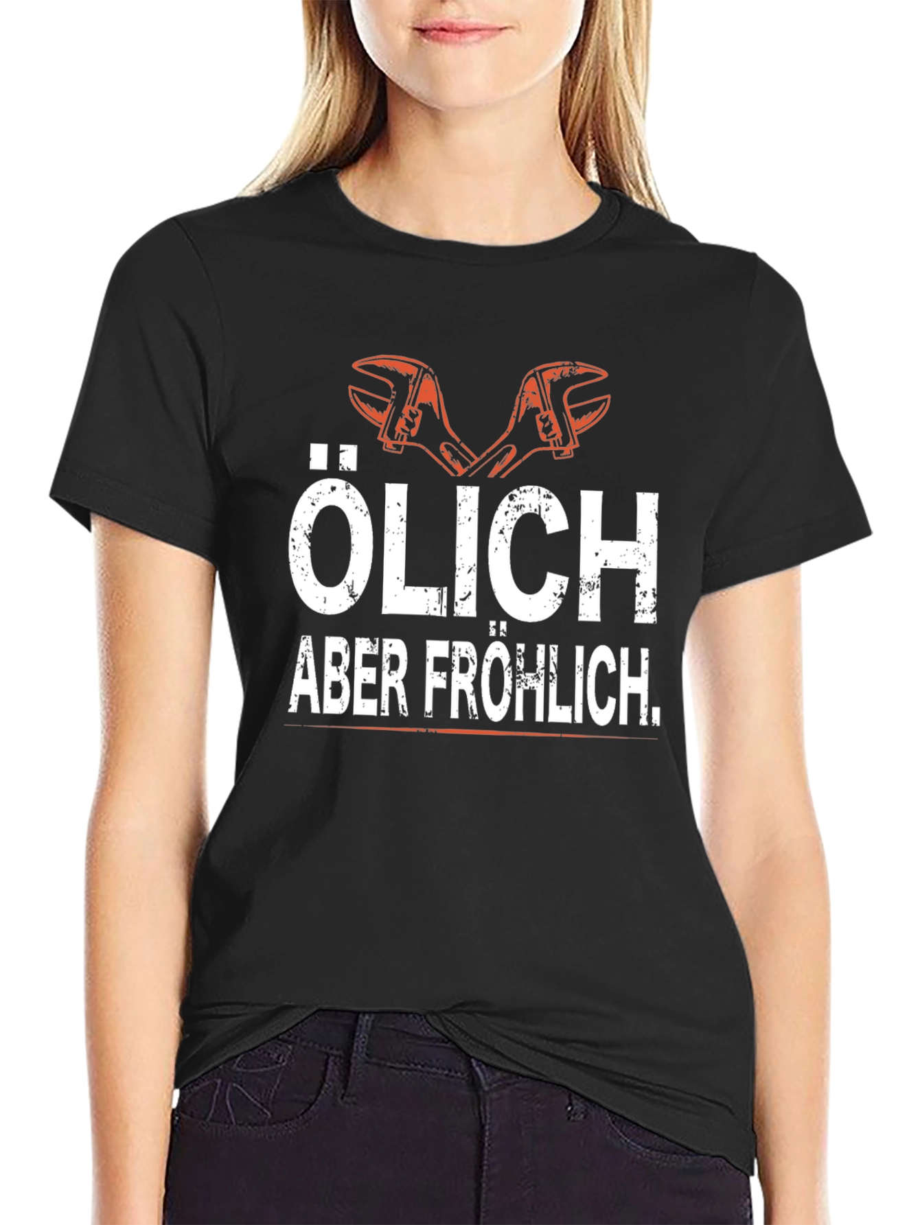 Ölich Aber Fröhlich Mechanic Wrench T-Shirt