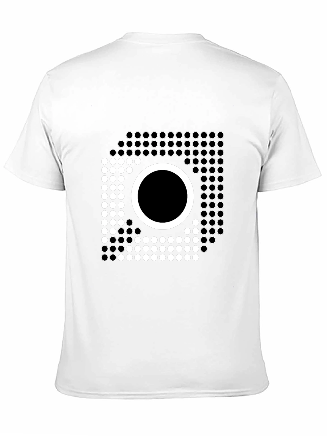 Abstract Circle Dot Pattern T-Shirt