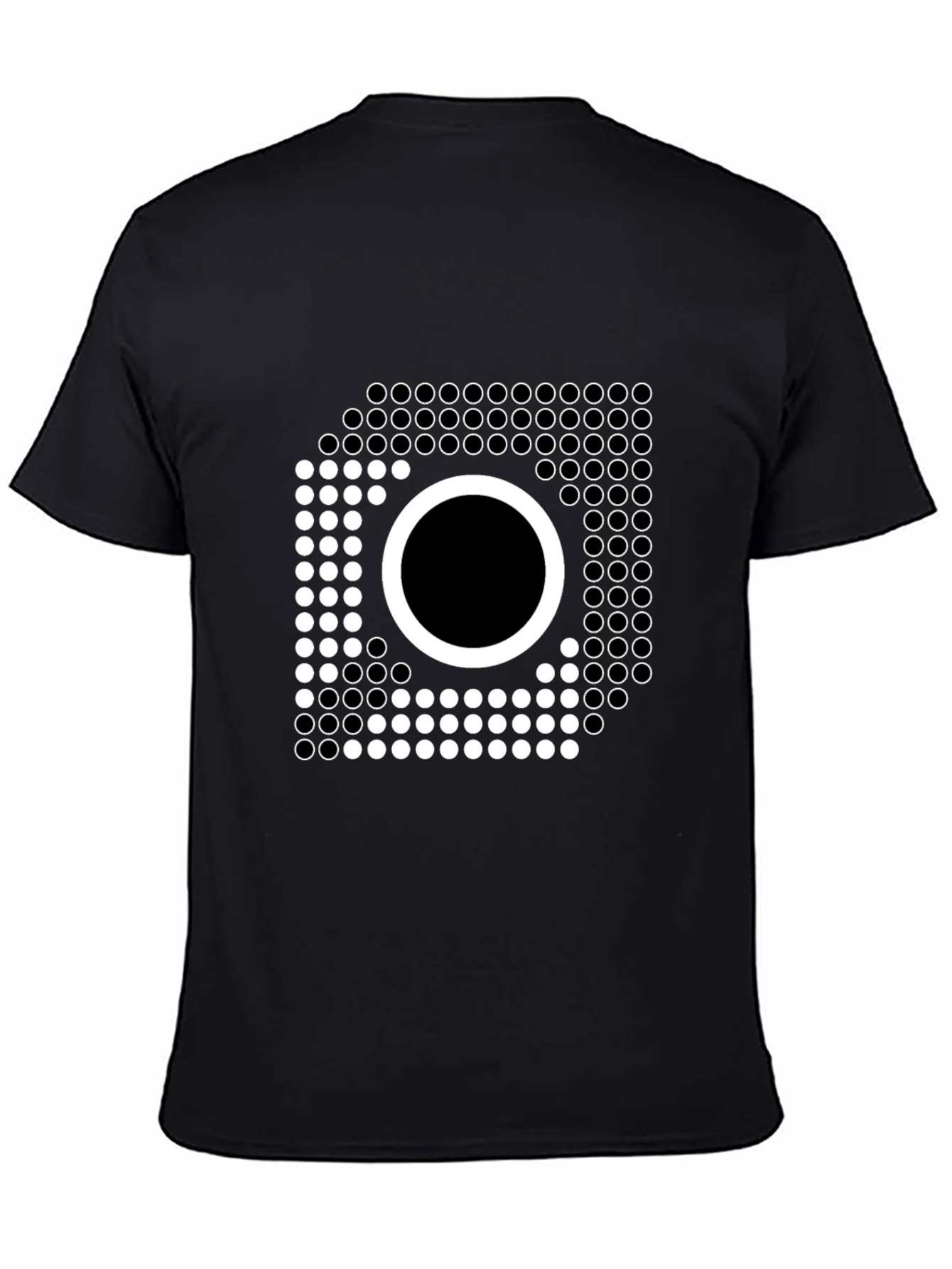 Abstract Circle Dot Pattern T-Shirt