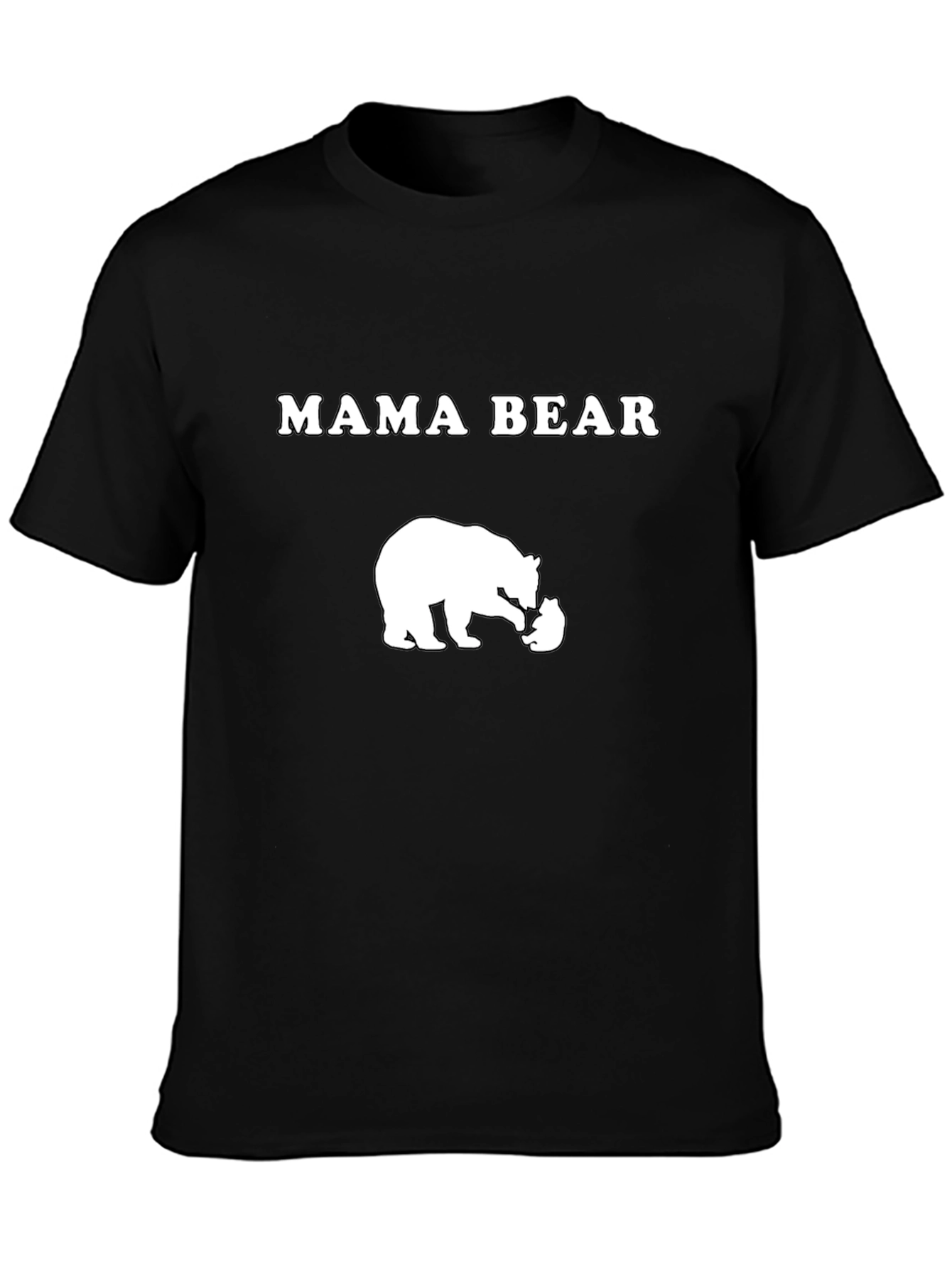 Mama Bear Graphic Tee - Cute Bear T-Shirt