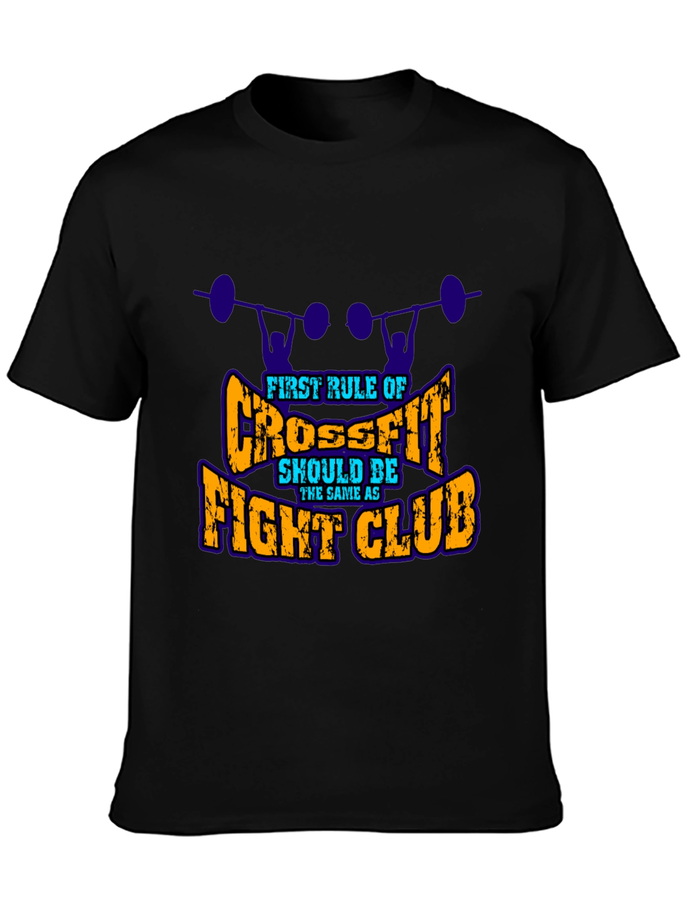 CrossFit Fight Club Rule T-Shirt - Workout Apparel
