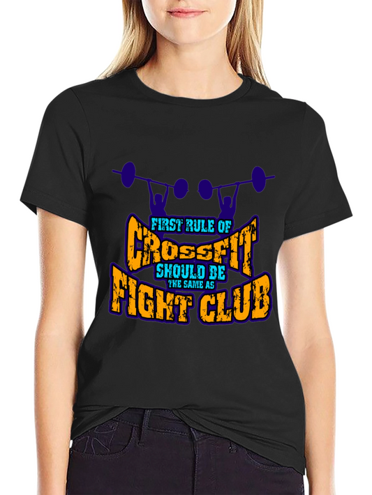 CrossFit Fight Club Rule T-Shirt - Workout Apparel