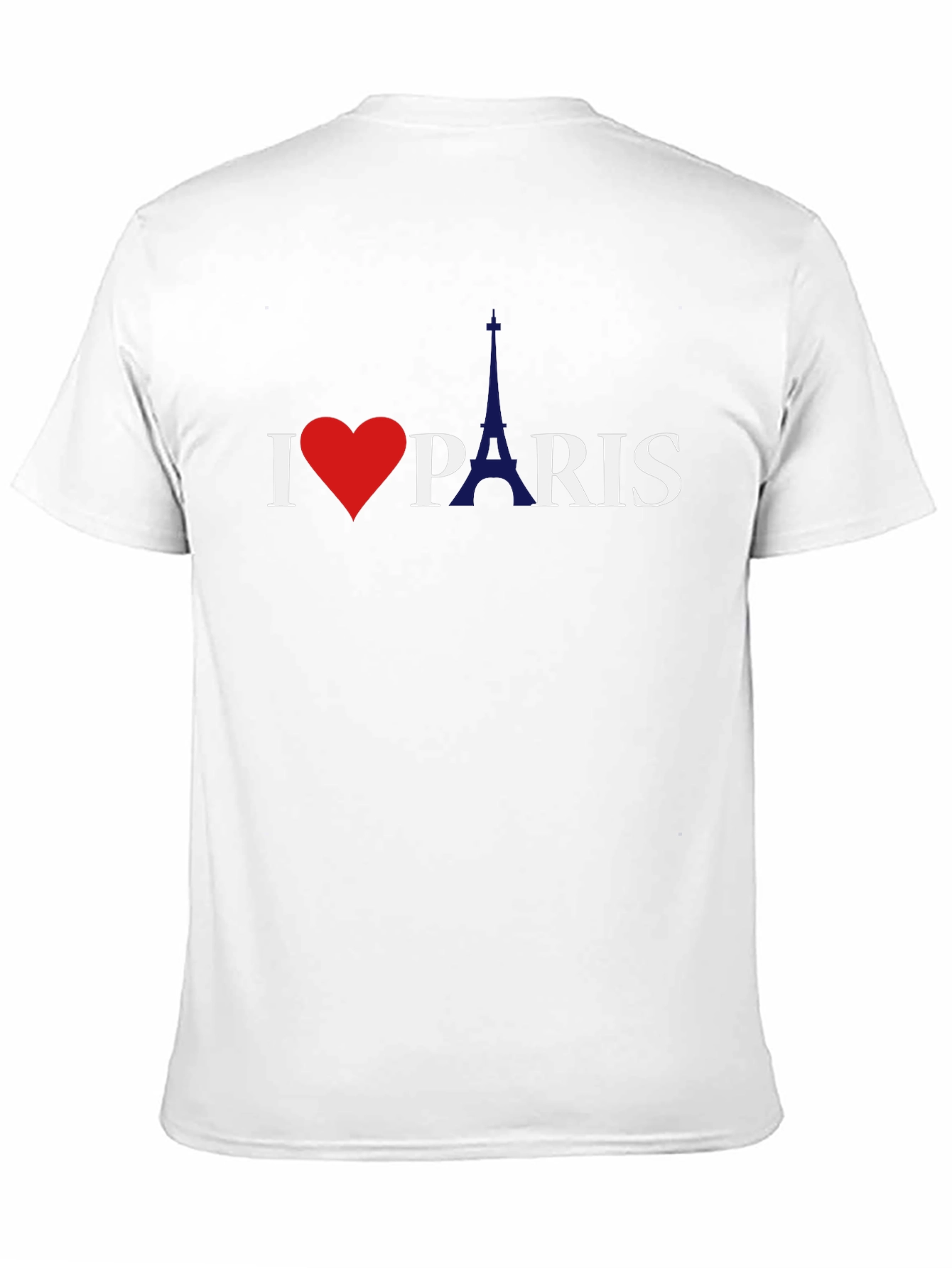I Love Paris Graphic Tee - Classic Black