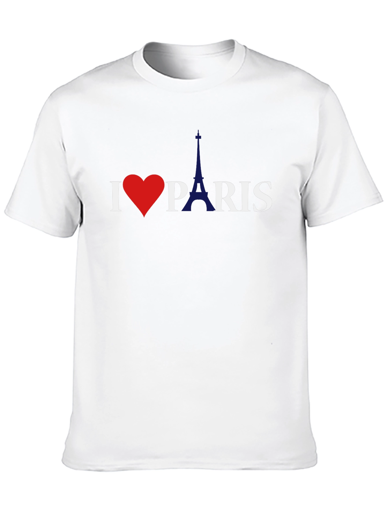 I Love Paris Graphic Tee - Classic Black