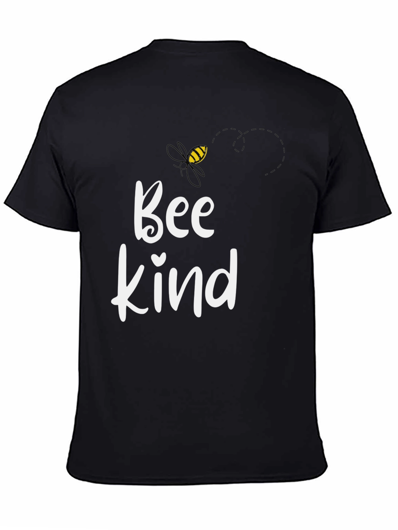 Bee Kind Black T-Shirt - Motivational Graphic Tee