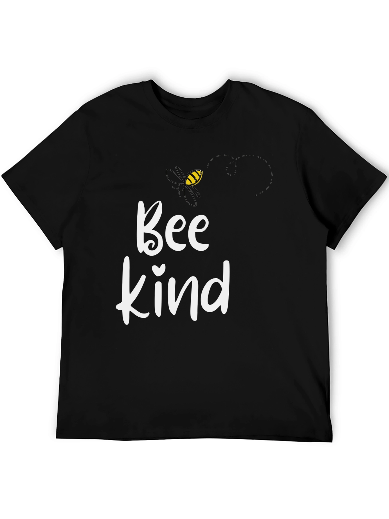 Bee Kind Black T-Shirt - Motivational Graphic Tee