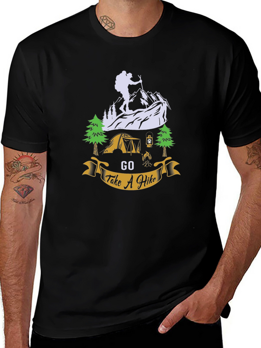 Go Take A Hike Graphic Tee - Outdoor Adventure T-Shirt