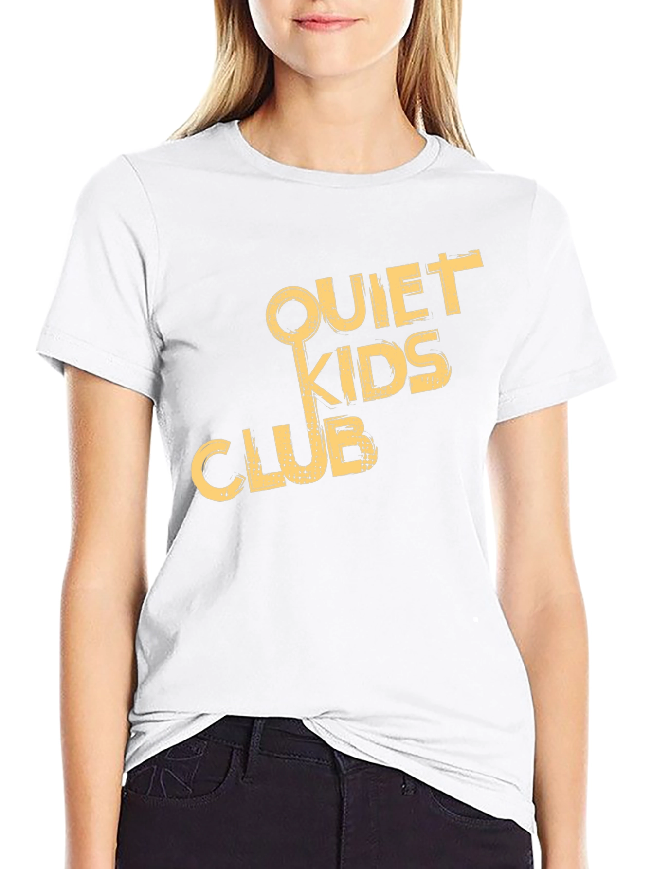 Quiet Kids Club T-Shirt - Black