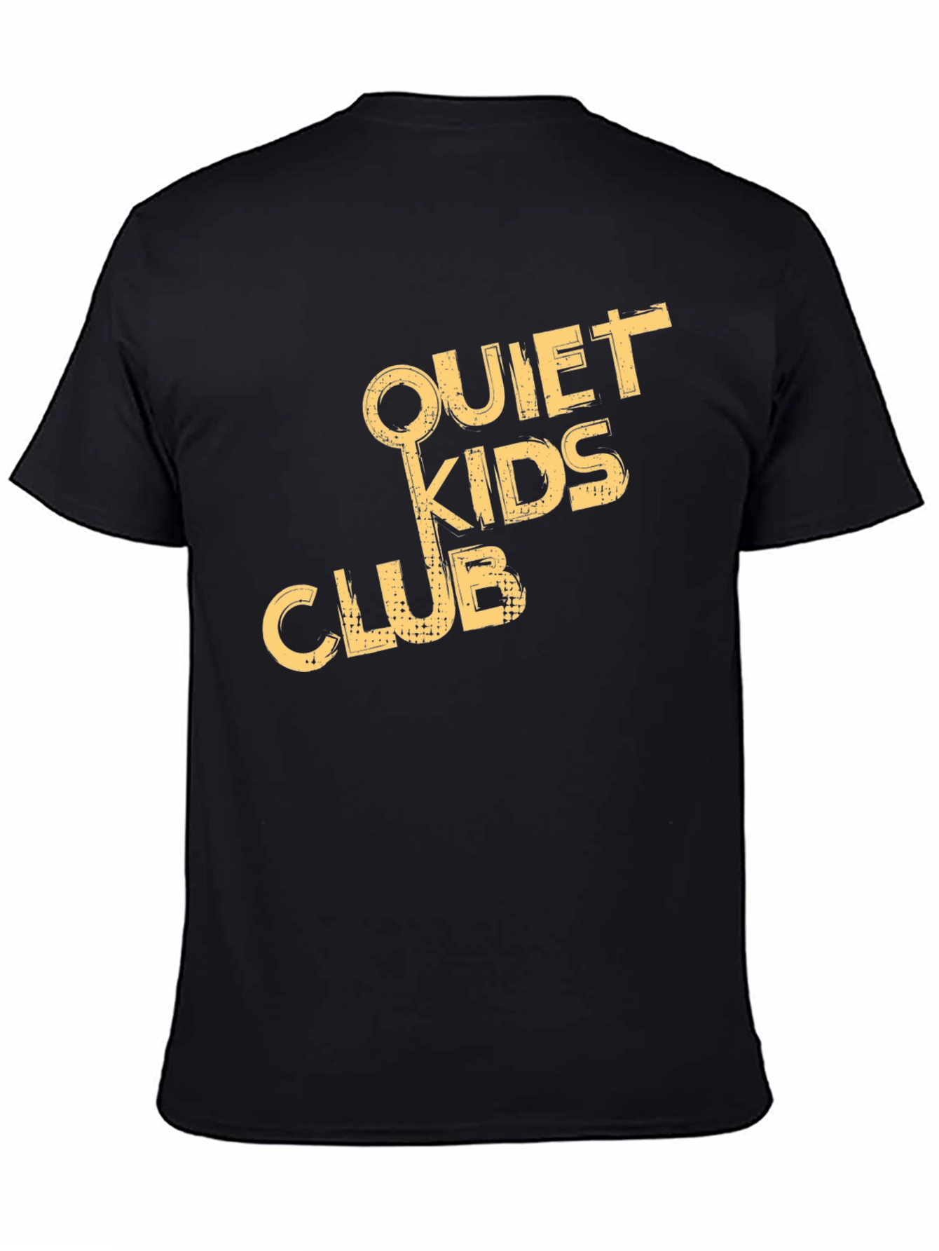 Quiet Kids Club T-Shirt - Black