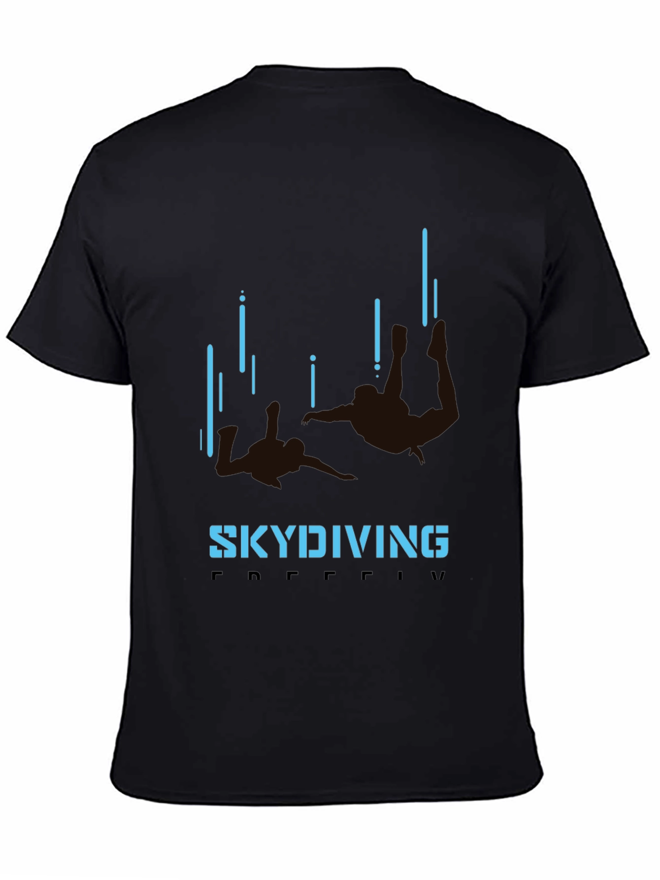 Skydiving Freefall Graphic Tee