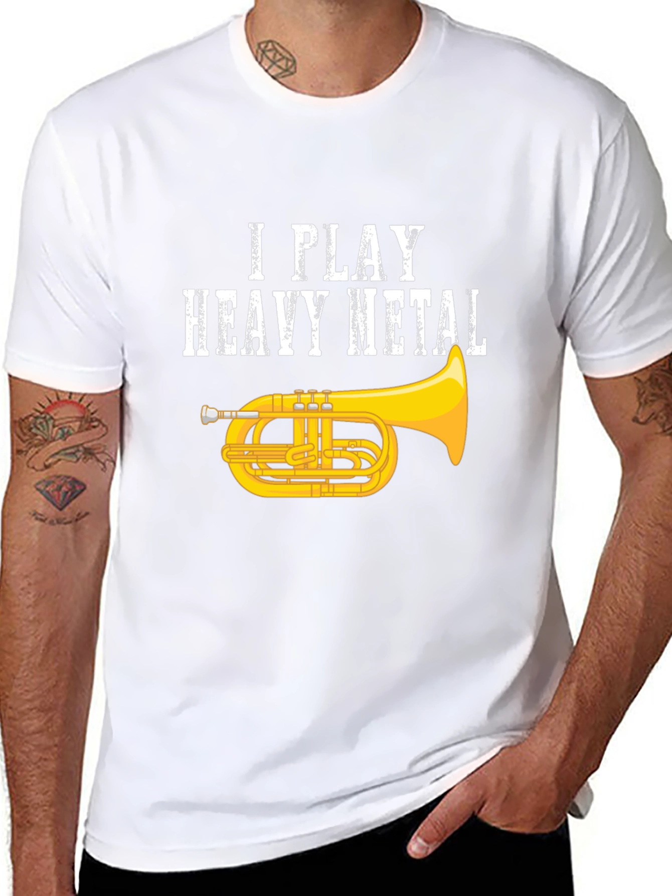 I Play Heavy Metal Tuba T-Shirt