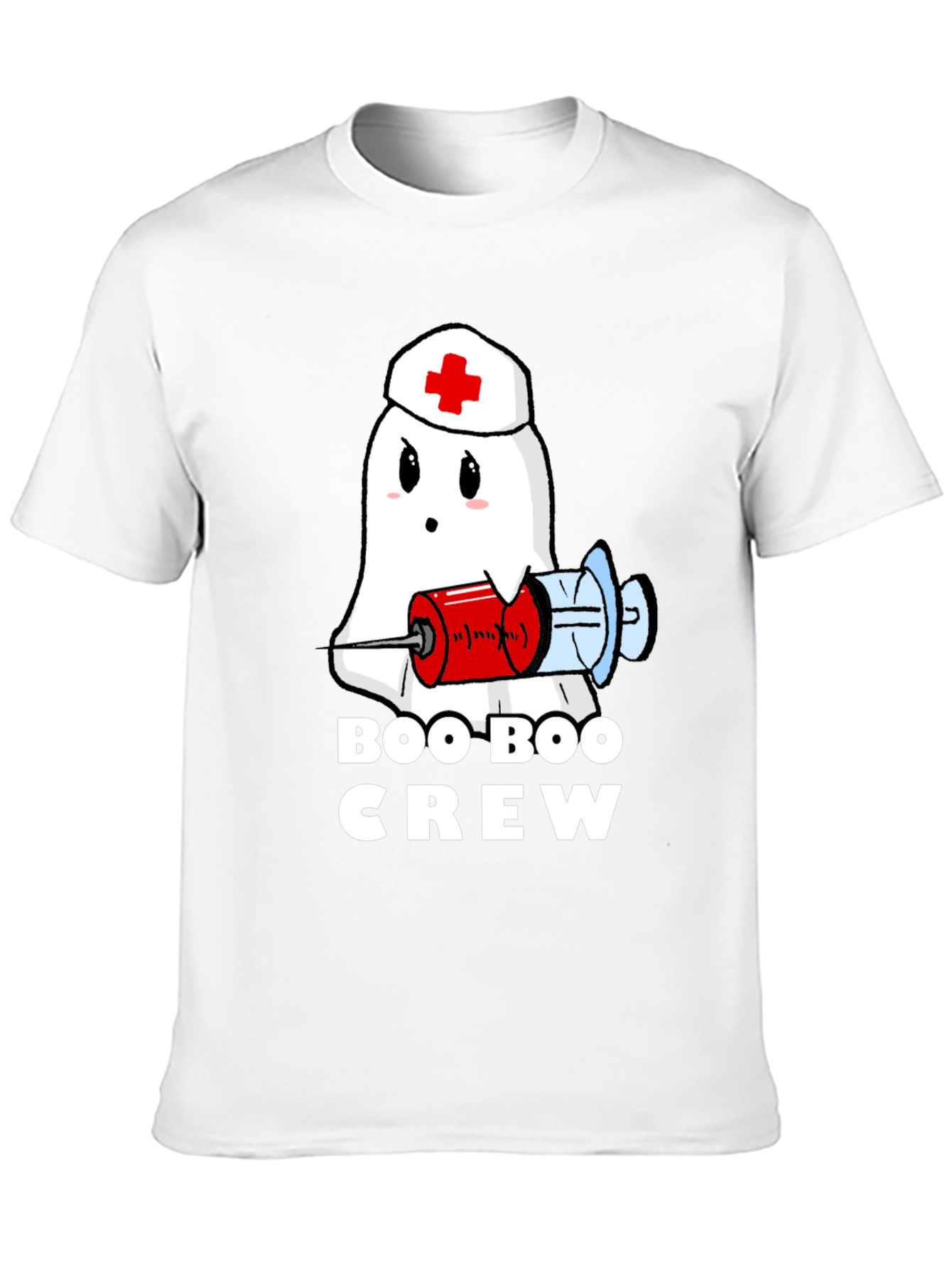 Boo Boo Crew Ghost Nurse T-Shirt