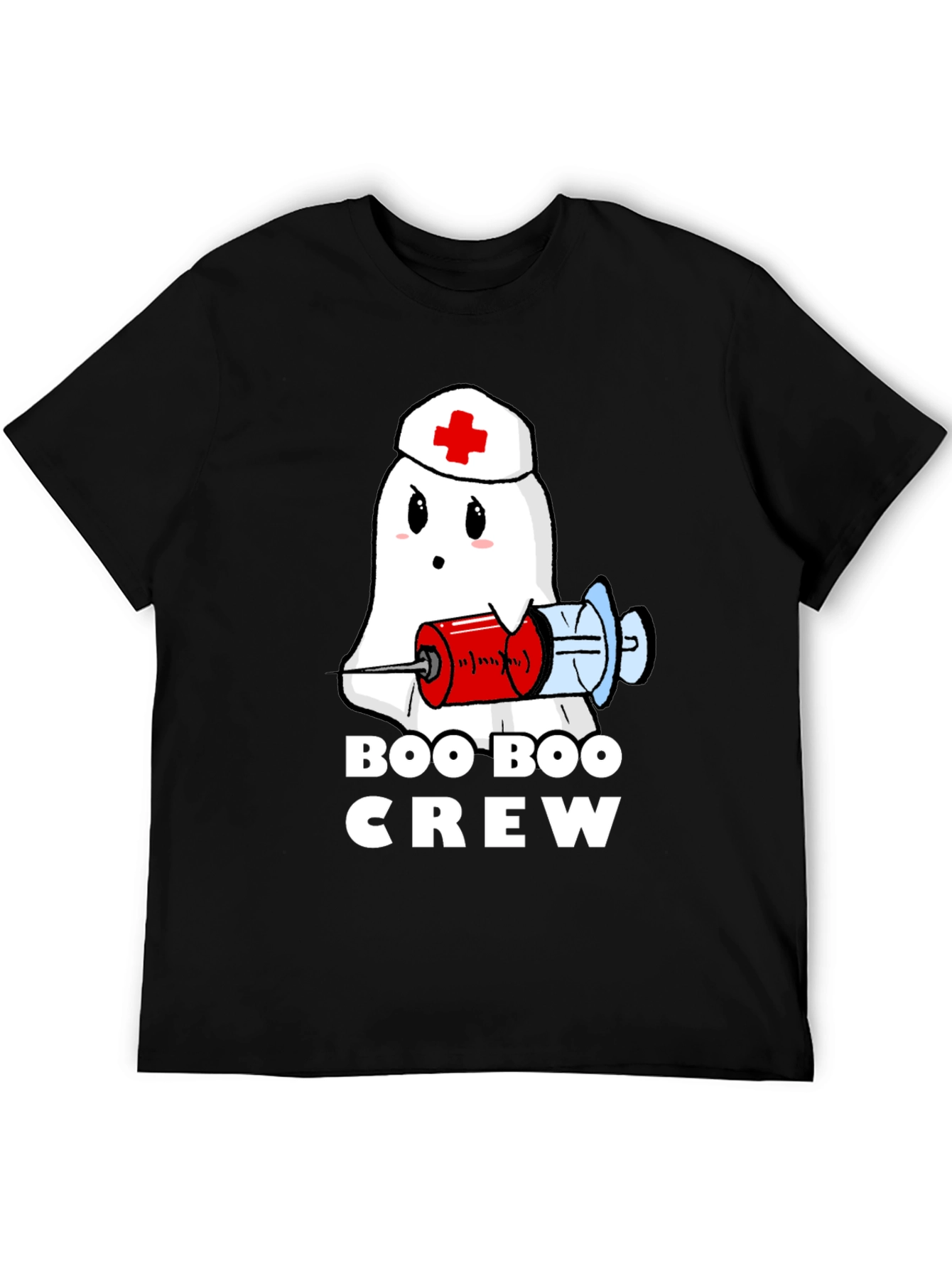 Boo Boo Crew Ghost Nurse T-Shirt