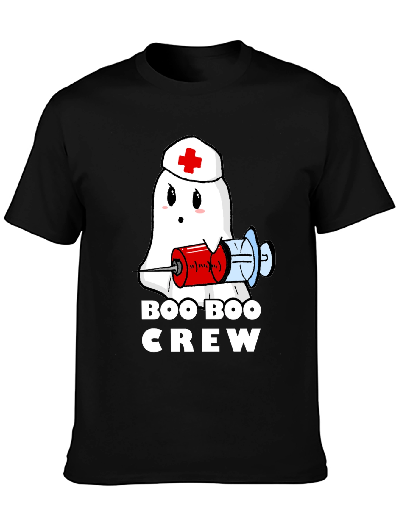 Boo Boo Crew Ghost Nurse T-Shirt