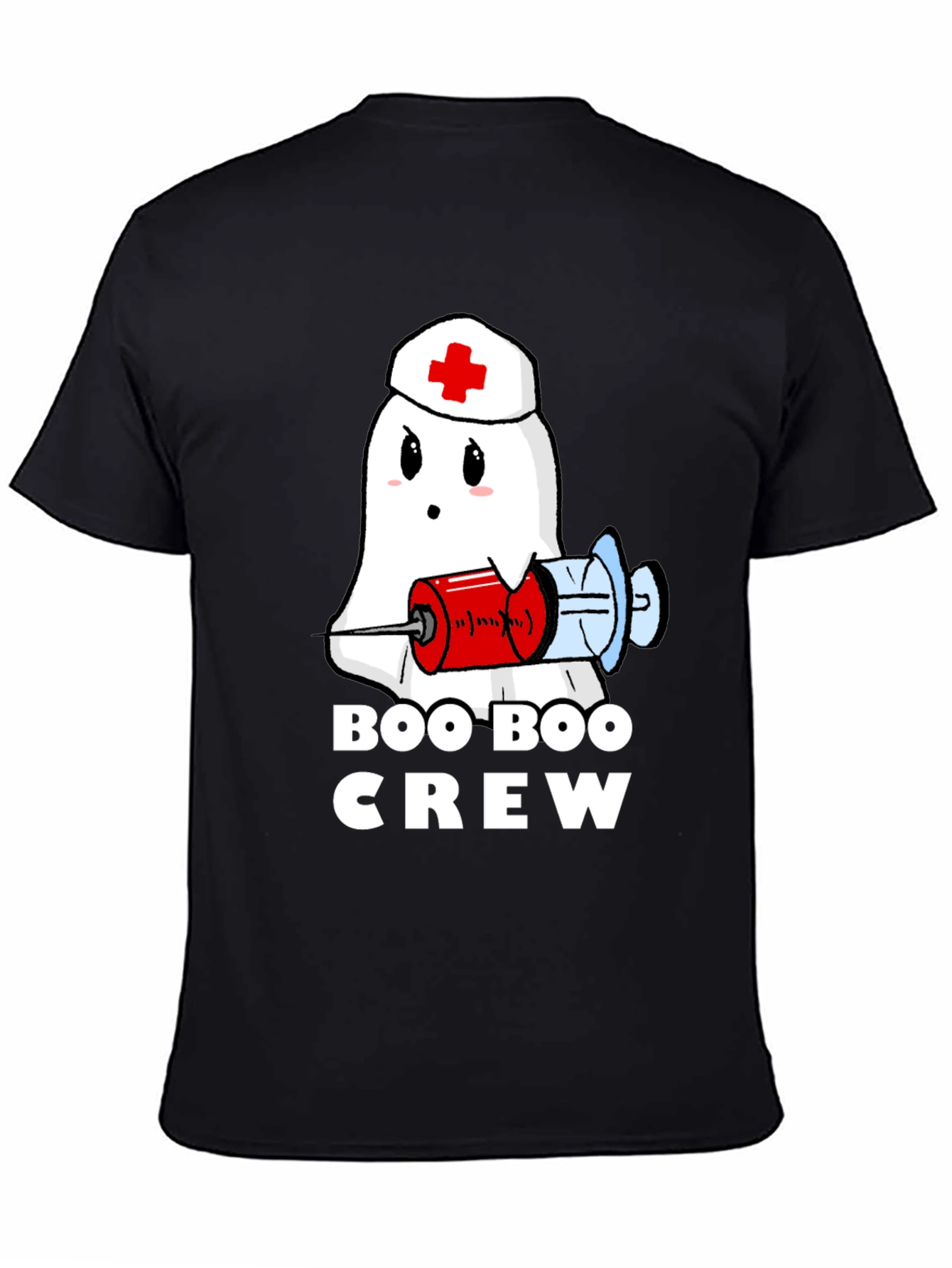 Boo Boo Crew Ghost Nurse T-Shirt