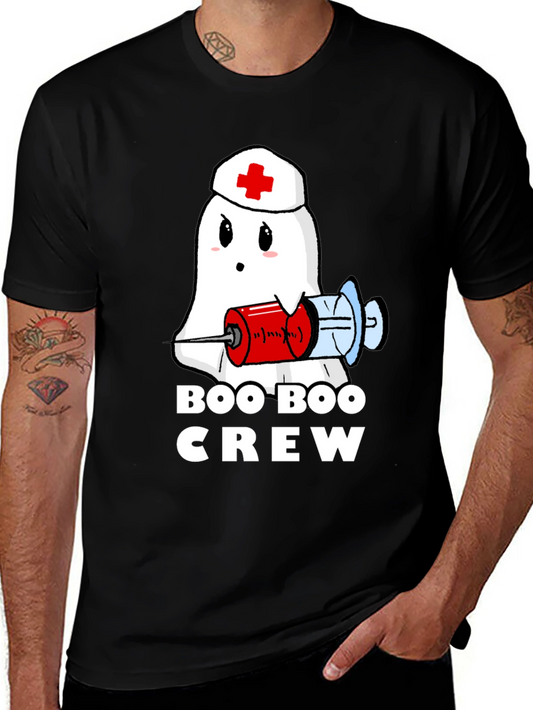 Boo Boo Crew Ghost Nurse T-Shirt